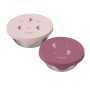Edelstahl Fresk Snackbox 2er Set - Seepferdchen
