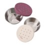Edelstahl Fresk Snackbox 2er Set - Berries