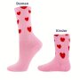 Ewers Tennissocken Damen - Herzen Mini Me