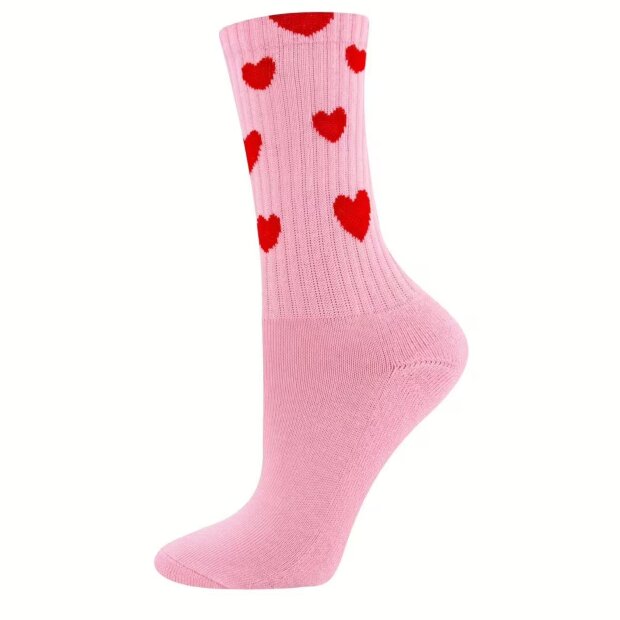 Ewers Tennissocken Damen - Herzen Mini Me 39-41