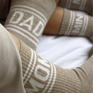Ewers Tennissocken "DAD" - beige melange