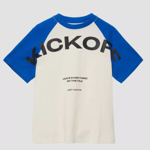 S.Oliver Oversize T-Shirt mit Frontprint Kickoff
