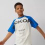 S.Oliver Oversize T-Shirt mit Frontprint Kickoff
