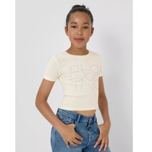 S.Oliver Cropped T-Shirt mit Frontprint