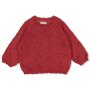 Feetje Baumwoll Strickjacke - Johannisbeere Marienkäfer
