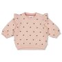 Feetje Bio- Baumwoll Sweater AOP - Rosa Marienkäfer