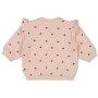Feetje Bio- Baumwoll Sweater AOP - Rosa Marienkäfer