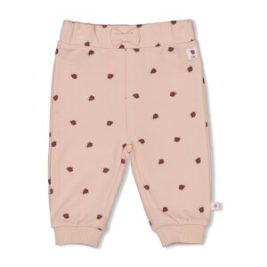 Feetje Bio- Baumwoll Hose AOP - Rosa Marienkäfer
