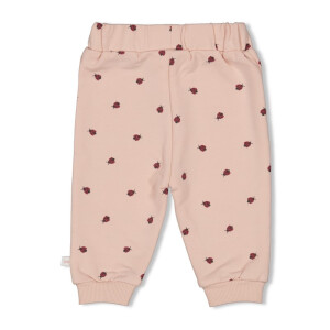 Feetje Bio- Baumwoll Hose AOP - Rosa Marienkäfer