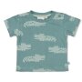Feetje Bio- Baumwoll T-Shirt - Seegrün You Croc my World