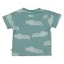 Feetje Bio- Baumwoll T-Shirt - Seegrün You Croc my World