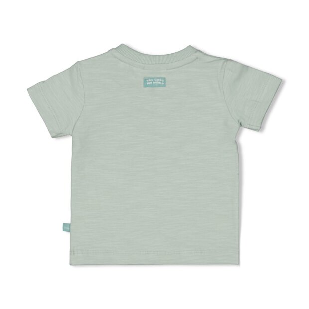 Feetje Bio- Baumwoll T-Shirt - Minze You Croc my World