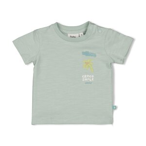 Feetje Bio- Baumwoll T-Shirt - Minze You Croc my World