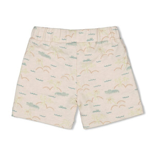 Feetje Bio- Baumwoll Short AOP - Natur Melange You Croc...