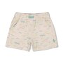 Feetje Bio- Baumwoll Short AOP - Natur Melange You Croc my World 62