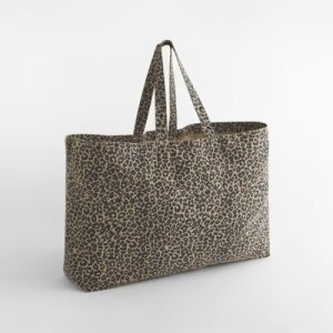 Große Canvas Tasche "Leopard"