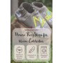 Hobea vegane, waschbare Kinderschuhe RecyStep - Maus rosa
