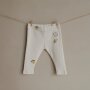 cosy roots Organic Rib Leggings - Pure Lemon