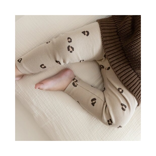 cosy roots Organic Rib Leggings - Leo