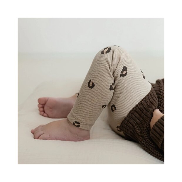 cosy roots Organic Rib Leggings - Leo