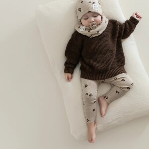cosy roots Organic Rib Leggings - Leo