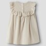 name it Baumwoll Leinen Kleid - Peyote Melange