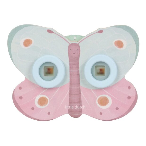 Little Dutch Holz Geschichtengucker Schmetterling - Rosa