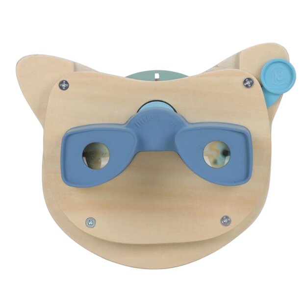 Little Dutch Holz Geschichtengucker Fuchs - blau