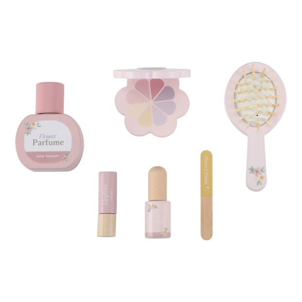 Little Dutch Holz Frisiertisch - Rosa - Essentials