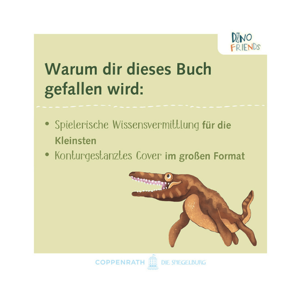 Coppenrath Kinderbuch - Dino Friends: Mein riesengroßes T-Rex-Buch