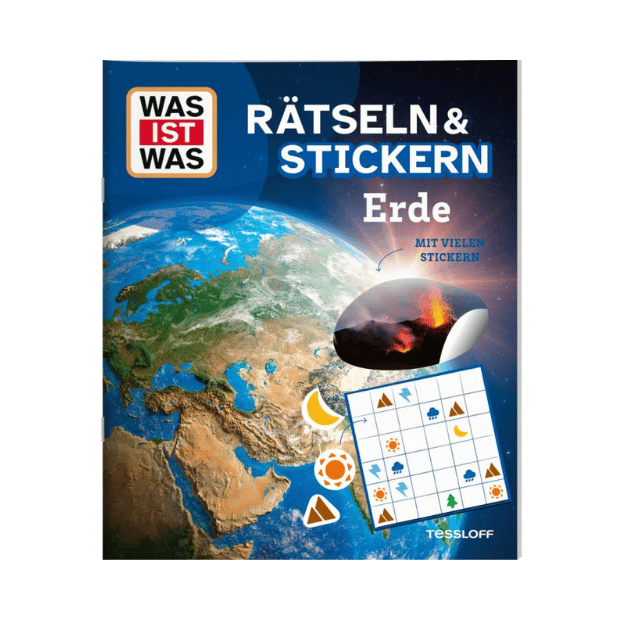 Tessloff WAS IST WAS Rätseln und Stickern: Erde