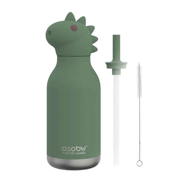 asobu Bestie Trinkflasche 460ml - Dinosaurier