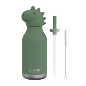 asobu Bestie Trinkflasche 460ml - Dinosaurier