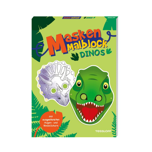 Tessloff Masken-Malblock Dinos