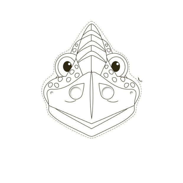 Tessloff Masken-Malblock Dinos