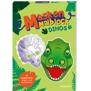 Tessloff Masken-Malblock Dinos
