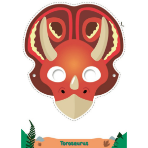 Tessloff Masken-Malblock Dinos