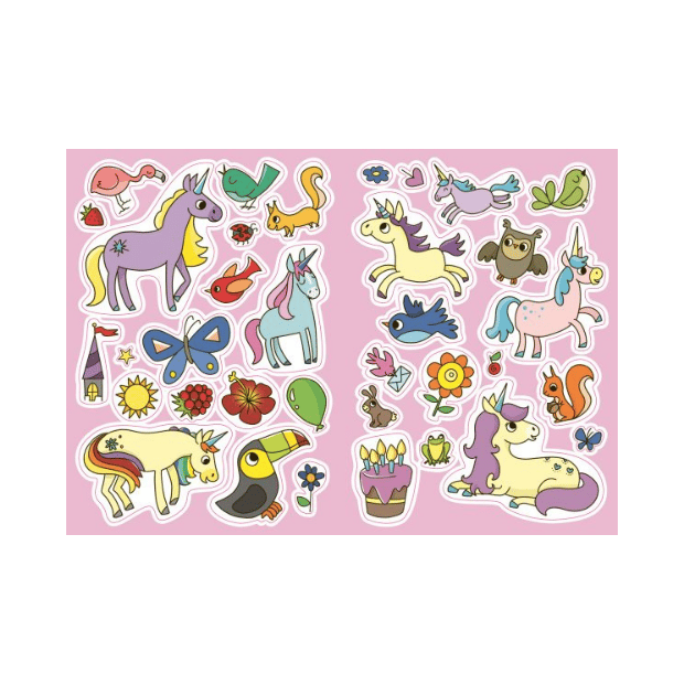 Tessloff Mein Sticker-Malbuch Einhörner