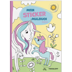 Tessloff Mein Sticker-Malbuch Einhörner