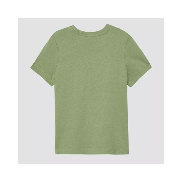 S.Oliver T-Shirt mit Frontprint - salbeigrün
