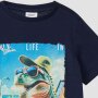 S.Oliver T-Shirt mit Print-Varianten - Dino navy