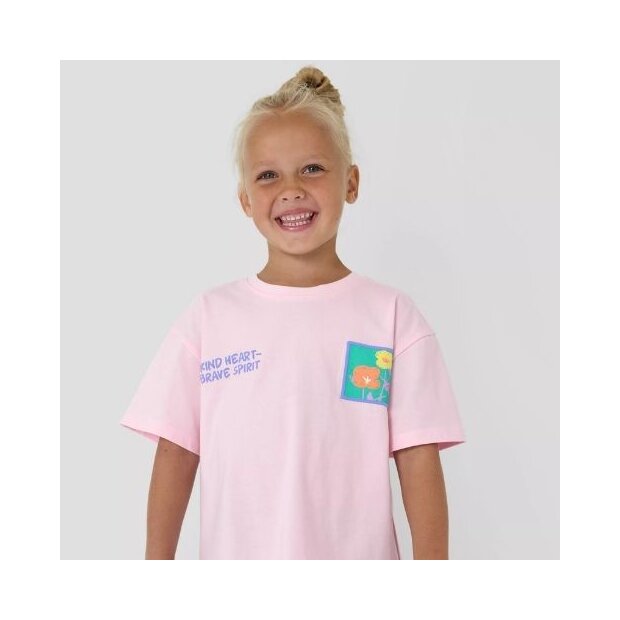 S.Oliver Oversize T-Shirt mit Front- und Rückenprint