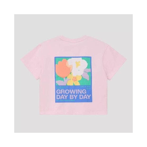 S.Oliver Oversize T-Shirt mit Front- und Rückenprint