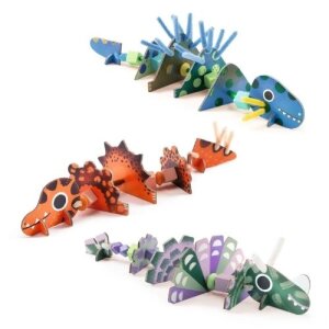 Djeco Fädeln - Gruselige Dinos