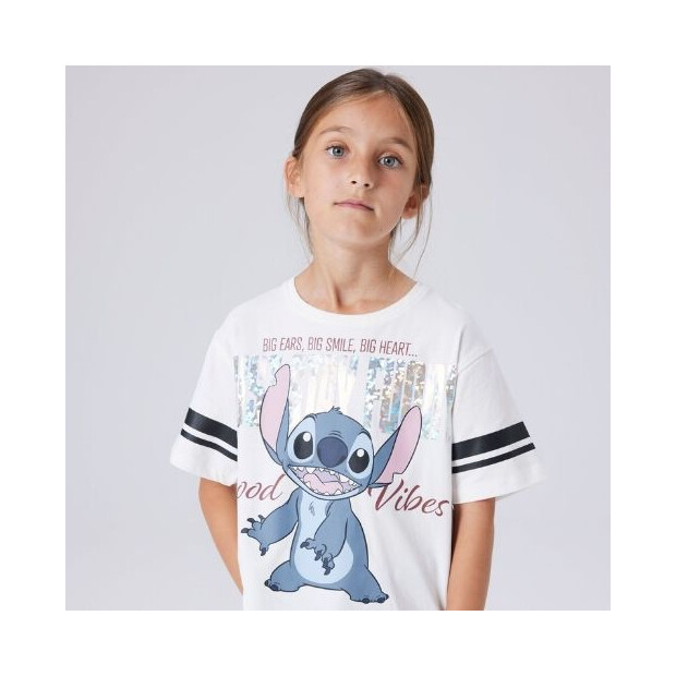 name it T-Shirt Stitch - Cloud Dancer