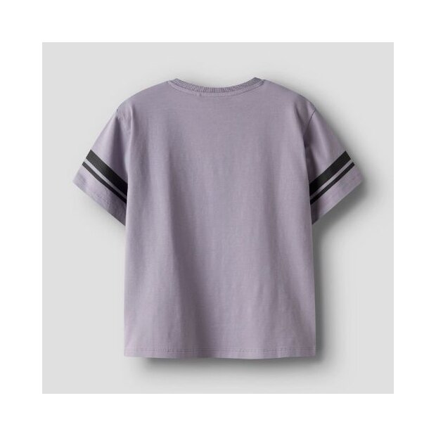 name it T-Shirt Stitch - Lavender Gray