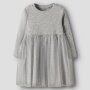 name it Tüllkleid - Grey Melange