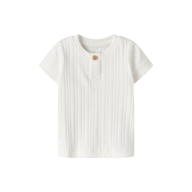 name it Baby Bio Baumwoll Oberteil - Cloud Dancer