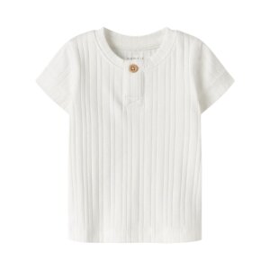 name it Baby Bio Baumwoll Oberteil - Cloud Dancer
