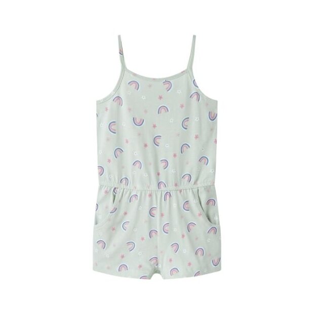 name it Sommer - Overall Regenbogen pale aqua